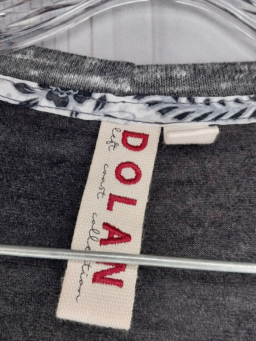 Dolan Athropologie Gray Knit Long-Sleeve Cozy Soft Twist-Hem Casual Chic Dress - Picture 3 of 9